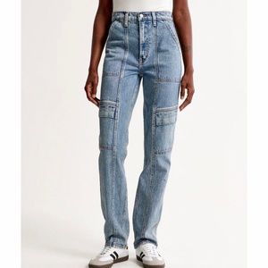 Abercrombie & Fitch Cargo Jeans 8 Regular